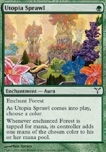UTOPIA SPRAWL X4 4 4X Dissension MTG Magic the Gathering Cards DJMagic - Picture 1 of 1