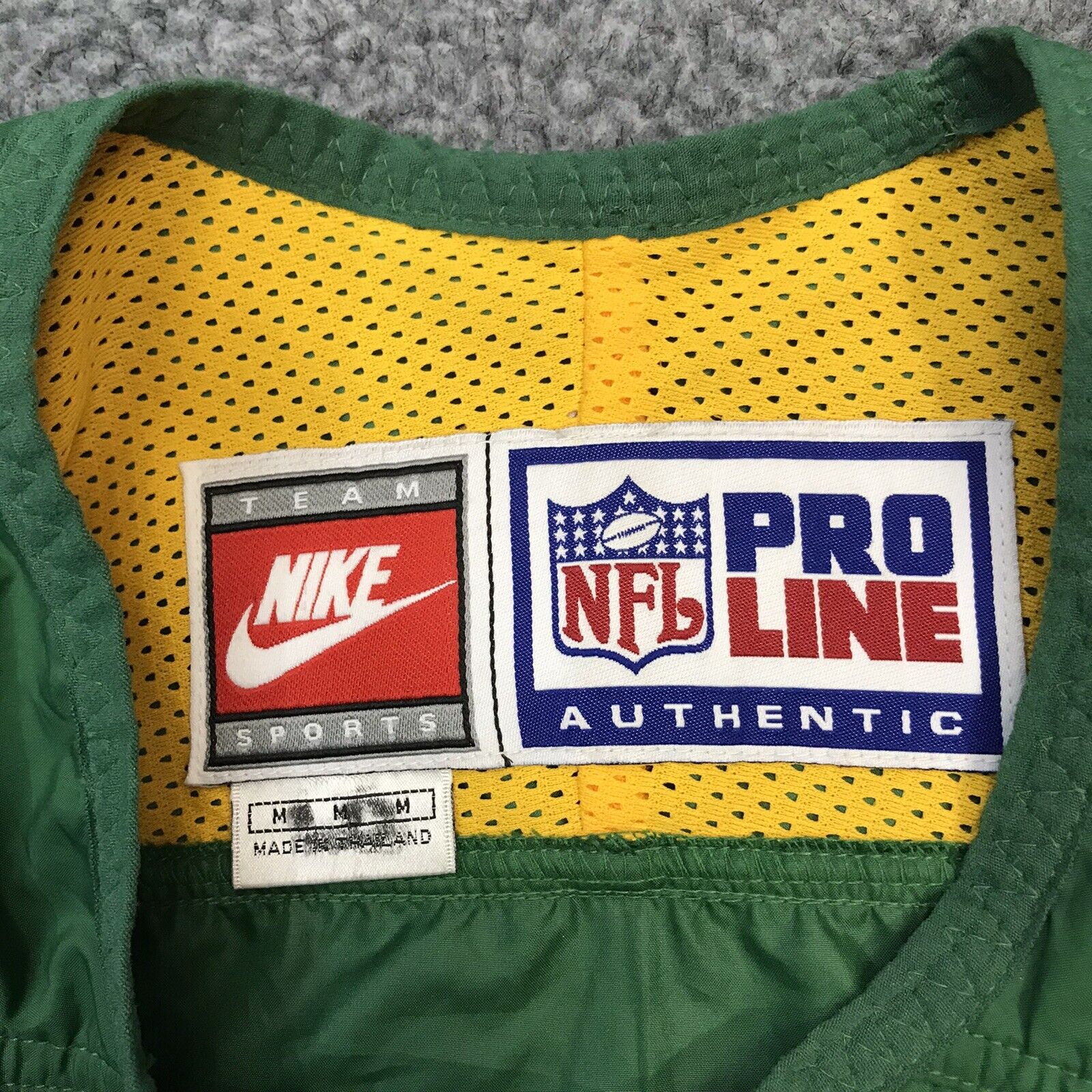 Vintage 90s Mens Medium Nike NFL Pro Line Windbre… - image 2