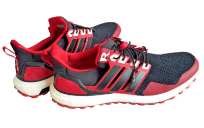 adidas RUTGERS Unisex Ultraboost 1.0  Sneakers Mens 12 Red & Black