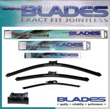 LAME TERGICRISTALLO RANGE ROVER VELAR MARCA ALTA QUALITÀ ADATTE DAL 2017 IN POI 26" 19" e 13"