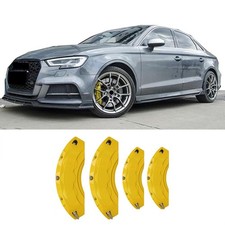 4pcs Yellow Customized Aluminum Car Brake Caliper Covers For Audi A3 Accessories