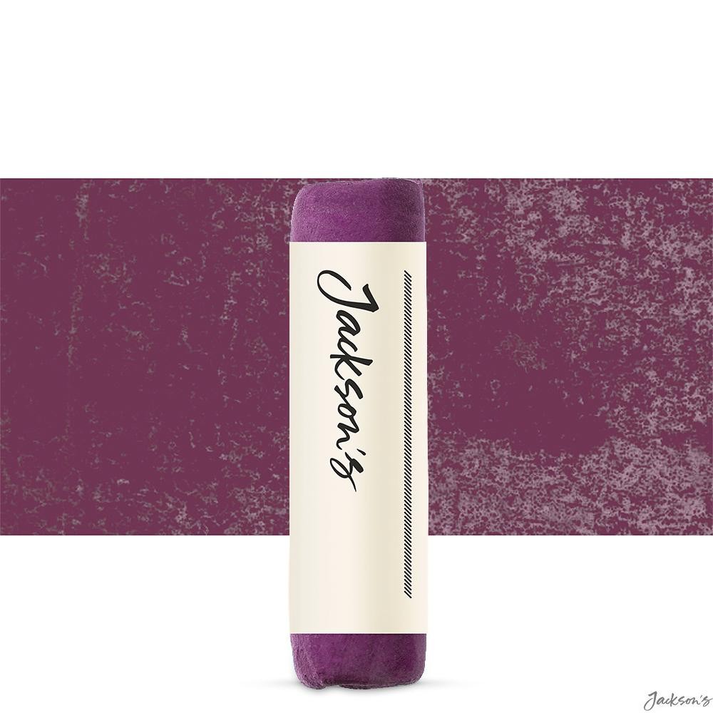 Jackson's : Handmade Soft Pastel : Dark Violet : Smooth, Buttery Texture with...