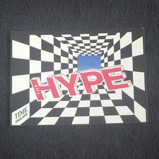 Rave Flyer - A6 - Time - Club Flyers, Old Skool, Acid House
