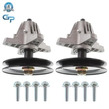 Kit For Troy Bilt MTD Spindle Assembly W/Pulley Bolt 2 Pack 618-06991 918-06991