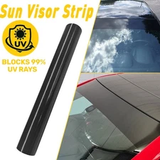 Sun Visor Strip Premium Windshield Vinyl Banner Decal Cast 10*60inch Film PVC