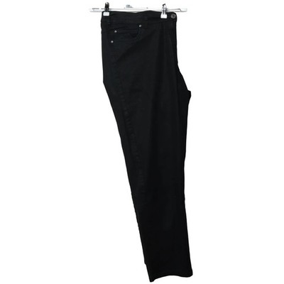 Giada, Jeans, Größe: 54, Giada, Schwarz, Baumwolle/Elasthan, Einfarbig #Xta