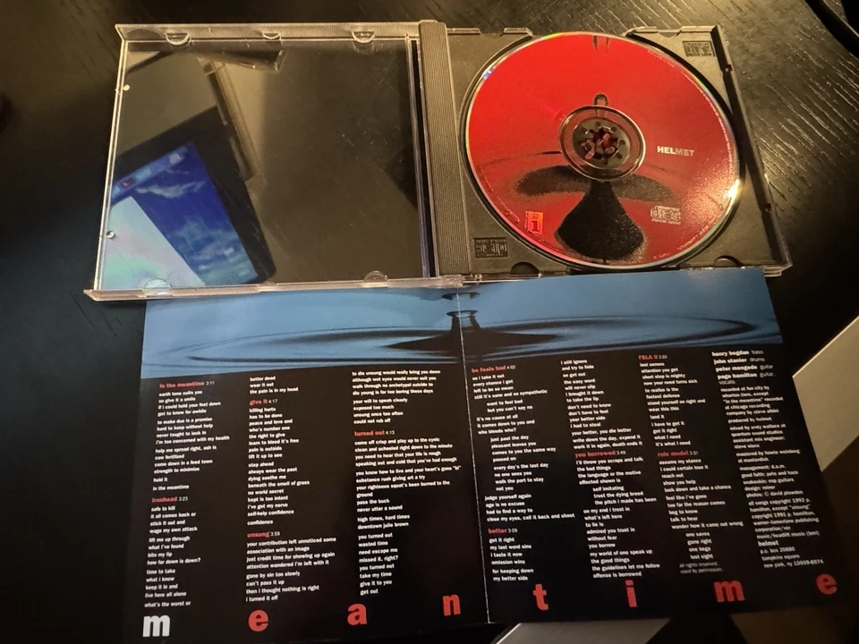 HELMET - Meantime (CD, Europe, 1992) MINT-/MINT- - Bild 4 von 4