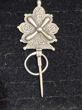 Authentique Fibule-Amulette Marocaine "Bzim / Tizernas" – Début XXème Siècle
