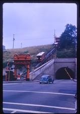 SL28 Slide 1967 Angels Flight Railway Los Angeles Bunker Hill 395a