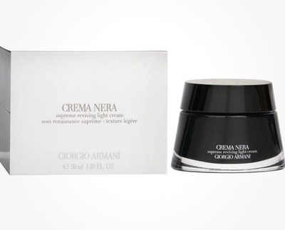 Giorgio Armani Crema Nera Moisturizer Hydration Cream  Face 50ml Unisex