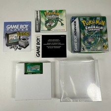 Pokemon Emerald Nintendo Game Boy Advance GBA CIB Authentic Original Rare