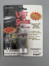 Lost in Space Robot B-9 Talking Keychain Factory Sealed Vintage Original