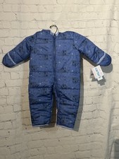 Boys Blue w/Forest Animals Carter's Hooded Snowsuit size 9M