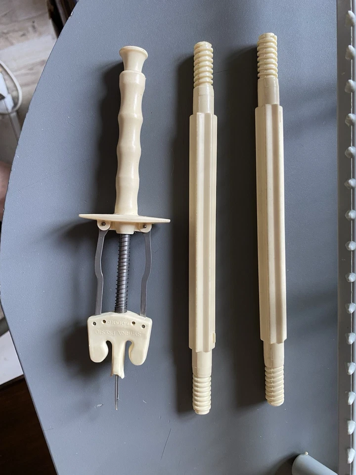 Smyrna Presto Swiss Made ans 70 aiguille à dos outil fabrication tapis vintage - Photo 2/4