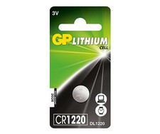 GP Batteries CR1220 1-P GP LITHIUM BUTTON CELL CR1220