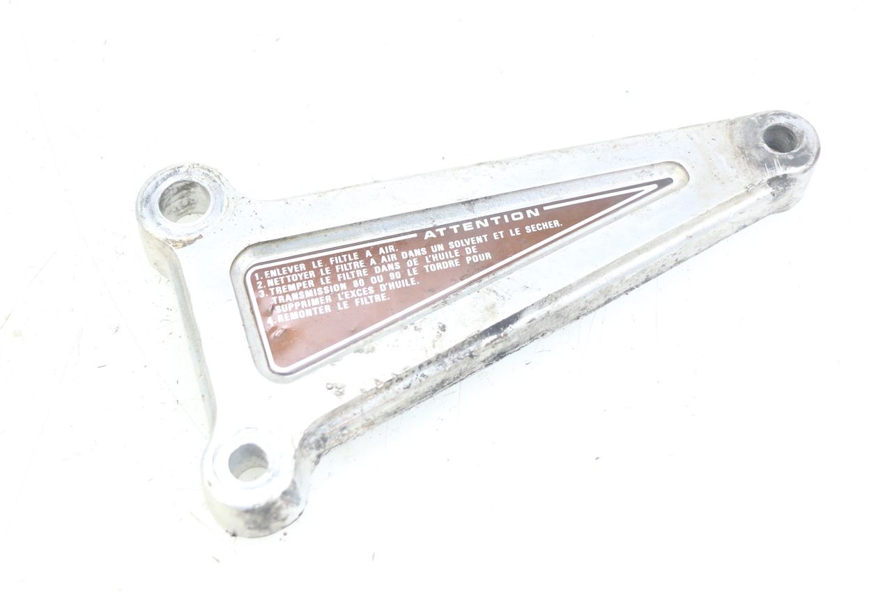 PIASTRA PEDANA ANTERIORE SINISTRA - HONDA CM 125 (1983 - 2003)