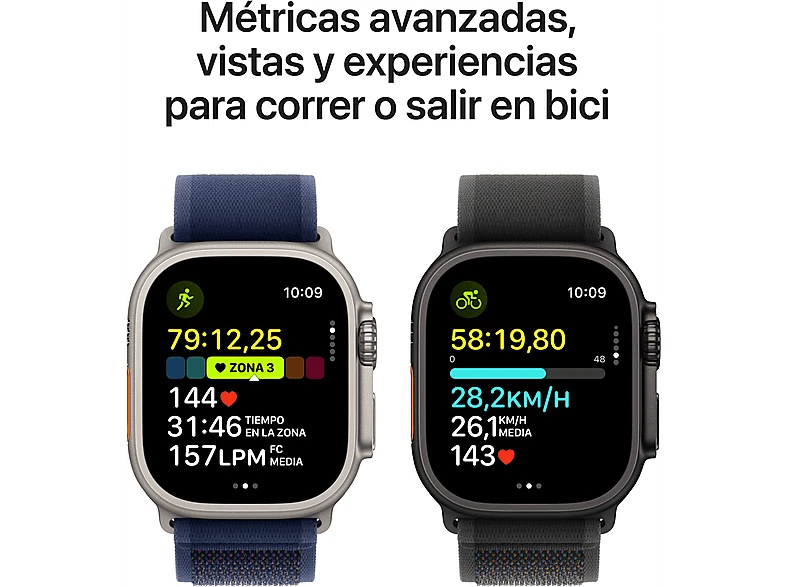 Apple Watch Ultra 2 , GPS+Cellular, 49 mm,Titanio Negro, +GARANTÍA - Imagen 4 de 4