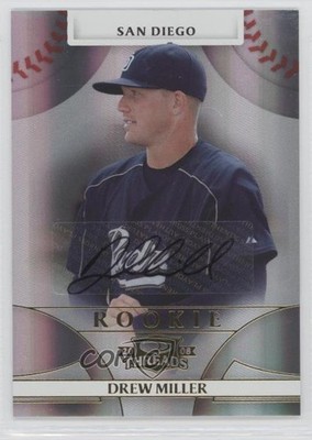 2008 Donruss Threads Rookie 69/1999 Drew Miller #138 Auto h0i