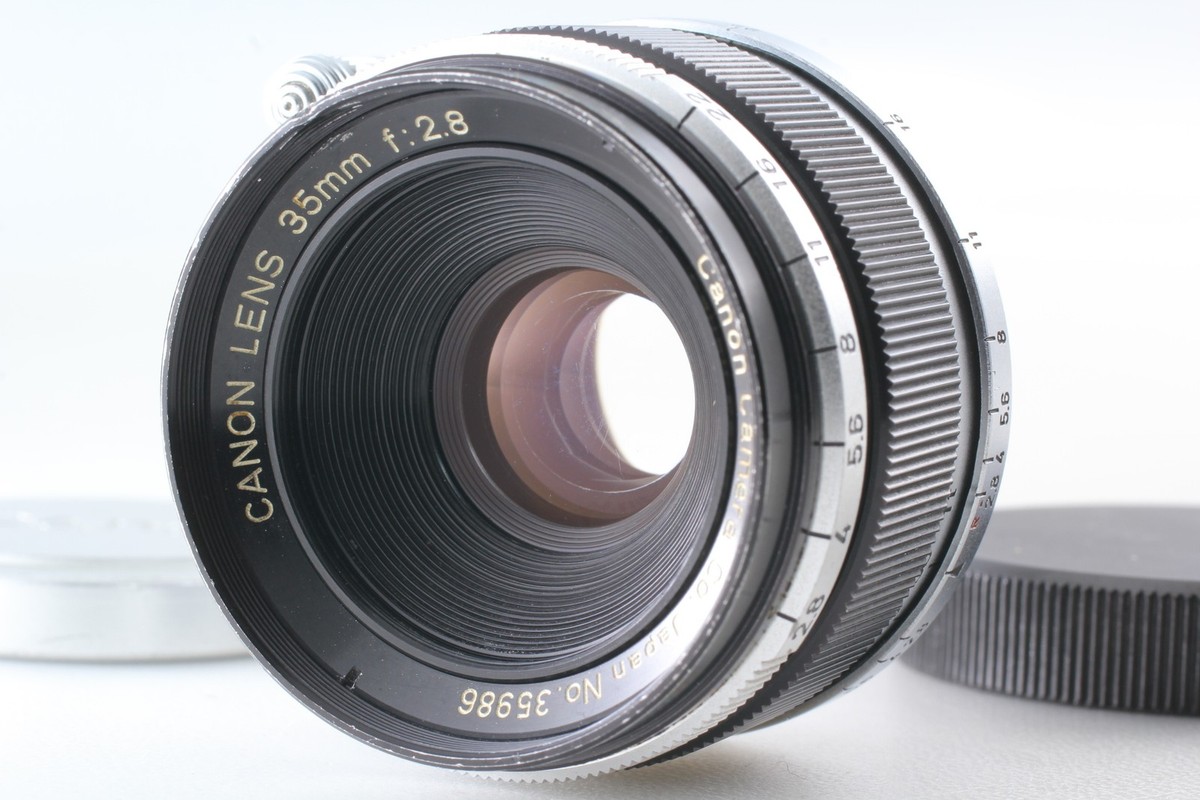 Near MINT] Canon 35mm f/2.8 Lens For LTM L39 Leica Screw