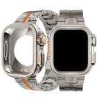 Titanium Metal Case Band For Apple Watch Ultra 11 10 9 8 7 6 5 SE 49/46/45/44mm