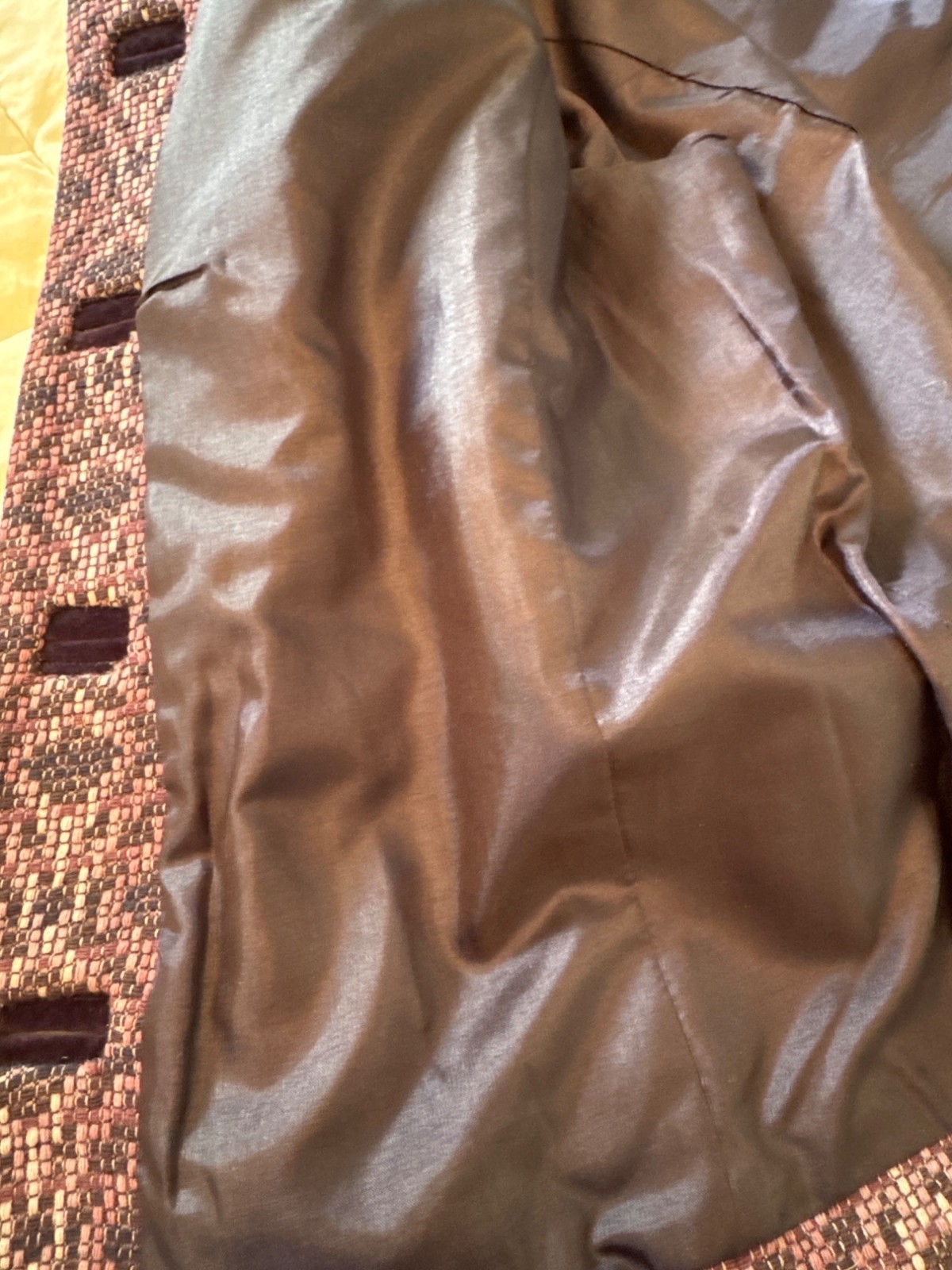 Pendleton Jacket 14P Purple Black Pattern 100% Vi… - image 7