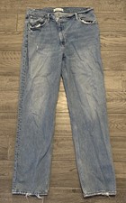 Abercrombie Fitch The 90 s Straight Ultra High Rise Jeans size 32 14R