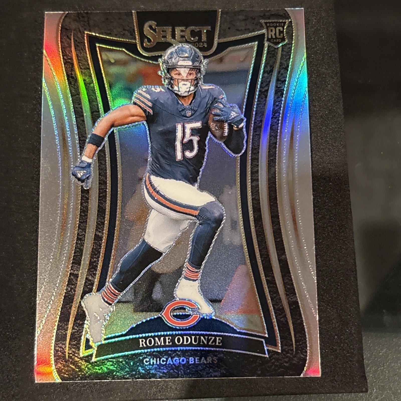 2024 Panini Select - Suite Level Rome Odunze #372 Silver Prizm (RC)