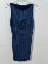 Urban Outfitters Dress With Spaghetti Back BL Motif Blue Small New With Tag