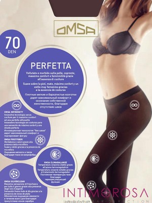 Seamless Tights Omsa Perfect 70 Den in Microfiber