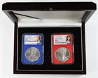 2021 Silver Heraldic Eagle T-1 NGC MS69 President Biden Vice President Harris $1