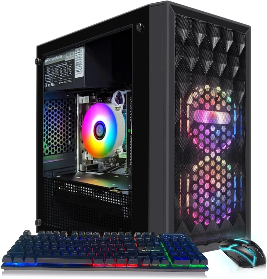 Versatile Gaming Desktop with Intel i7, 16GB RAM & WiFi 6, Perfect for Streaming - Image 3 of 4