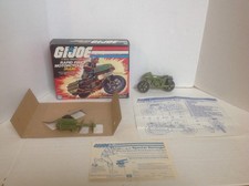 1982 G.I. Joe RAM Rapid Fire Motorcycle Complete in Nice Box VGC