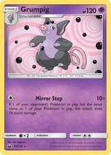 2018 Pokemon: SM - Celestial Storm - Grumpig (#60/168, Rare, Lightly Played)