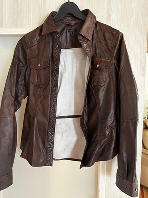 Esprit Lederjacke Ziegenleder dünn Gr.36