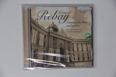Ferdinand Rebay Sonatas for Flute and Guitar CD Brilliant Classics