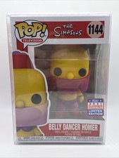 Figura Funko Pop Los Simpson Bailarina del Vientre Homero Edición Limitada Exclusiva #1144