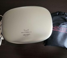 KENON Silver Portable Home Hair Removal Device with Bag  Accessories