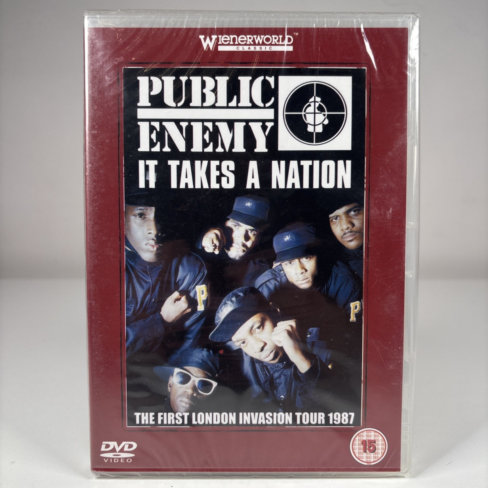 Public Enemy It Takes a Nation: London Invasion 1987 DVD New & Sealed