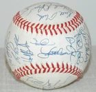 NY Mets Team Autographed Baseball 1990 or 1991?