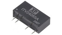 5904006758796 Przetwornica Dc/Dc 1W 24VDC / 5VDC 200Ma SIP ITV2405SA XP Power
