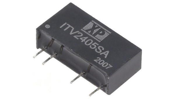 5904006758796 Przetwornica Dc/Dc 1W 24VDC / 5VDC 200Ma SIP ITV2405SA XP Power-image