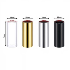 Guitar Slide 70MM Guitar Slide 1pcs Approx.70x25mm Black Gold Metal/ABS