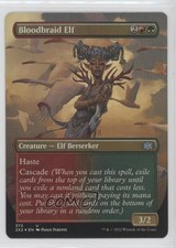Bloodbraid Elf (Borderless) Foil Magic: Double Masters 2022 2X2 #373