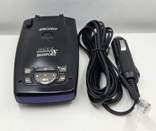Escort Passport 9500ix Radar Detector and cable, no mount Tested Working