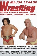 WWE GIANT 24”x36” POSTER - THE HART FOUNDATION - ANDRE THE GIANT / HULK HOGAN