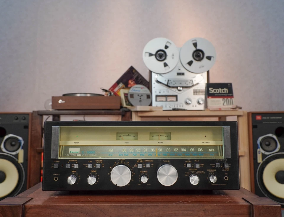 Sansui G-5000 Stereo Receiver –  Fully Recapped, Restored & Serviced – 1Yr WRT - Image 2 of 4