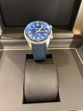 Beautiful Jaeger-LeCoultre Polaris Automatic Watch with matching blue strap