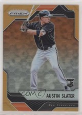 2017 Panini Chronicles Prizm Orange Prizm 386/399 Austin Slater #22 4l3