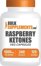 BulkSupplements Raspberry Ketones Supplement 1,000mg per Serving 120 SERV