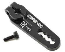 Core RC CR117 Aluminum Servo Arm (Black) (25T-Futaba, Savox)
